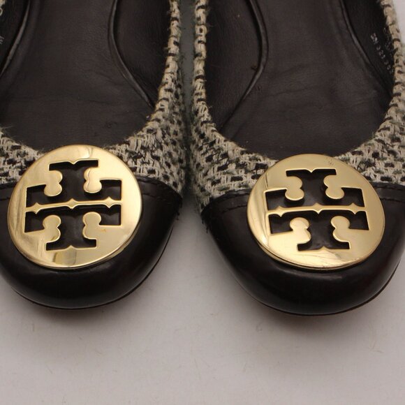 Tory Burch Serena Women's Size US 7 M Tweed Slip On Flat Ballet Shoes - Picture 10 of 11